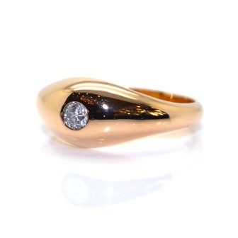Recent jewelry - Gold and Diamond Ring