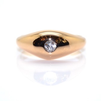 Recent jewelry - Gold and Diamond Ring