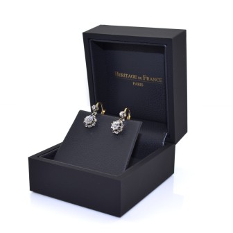 Recent jewelry - Dormeuses Diamond Earrings