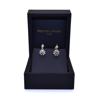 Recent jewelry - Dormeuses Diamond Earrings