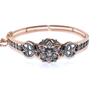 Antique jewelry - Napoléon III Cuff Bracelet